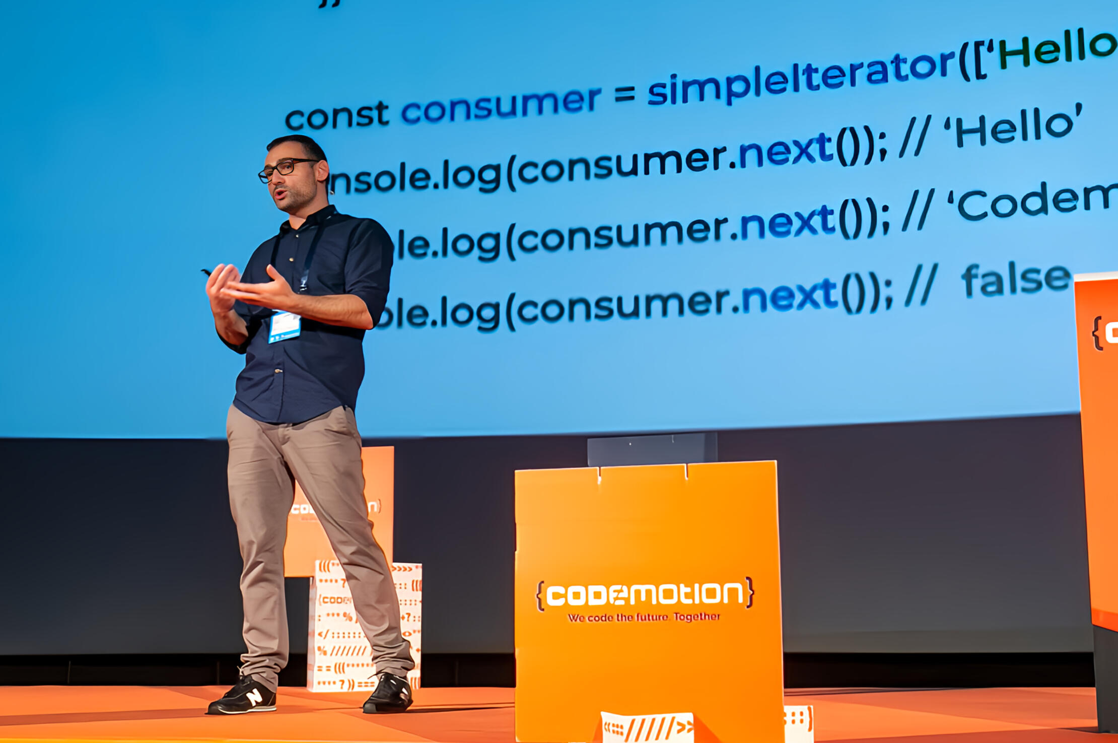 Pablo Magaz in Codemotion Conf Madrid